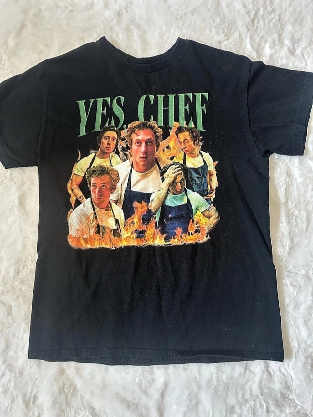 The Bear tv show Yes Chef shirt Carmen “Carmy” Berzatto Jeremy Allen White